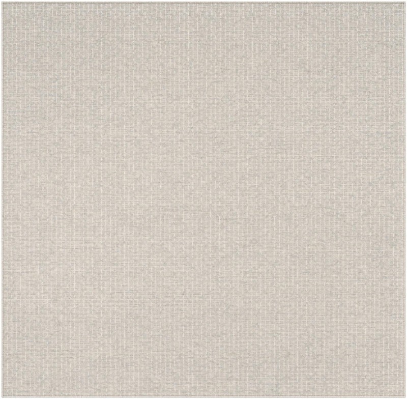 Loam · Checkered Outdoor Rug, gray