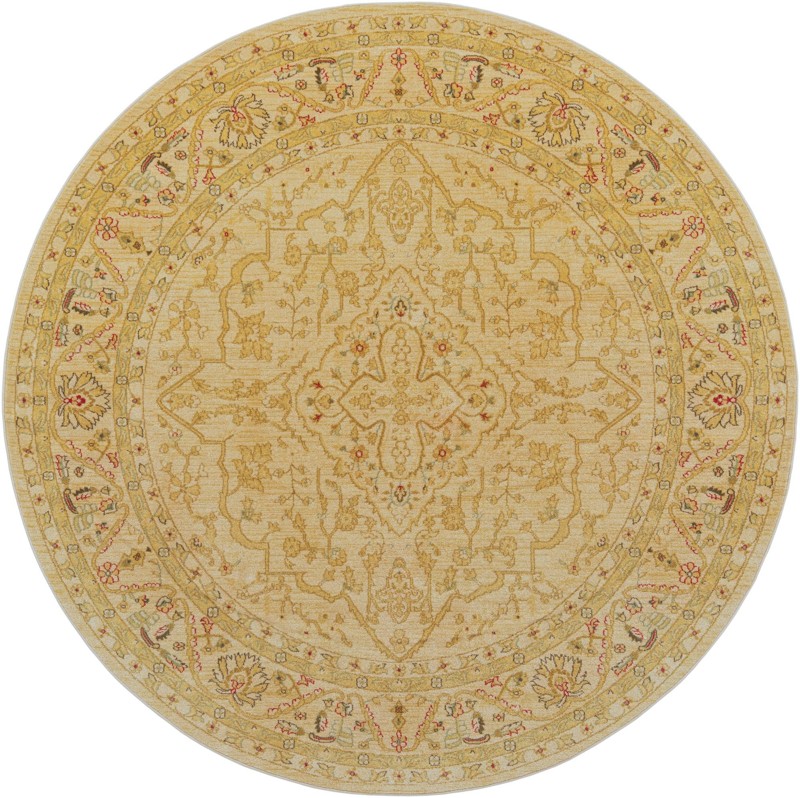 8' x 8' Seneca · Border rug