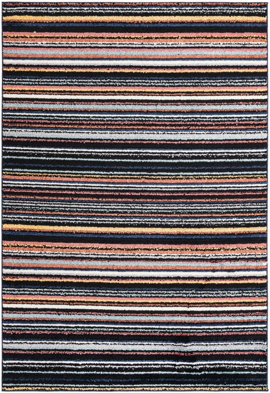 6' x 9' Agnes · Lines rug, multi