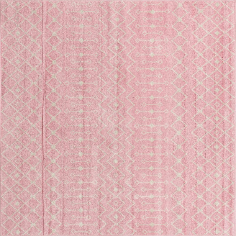Boswell · Diamond rug, pink