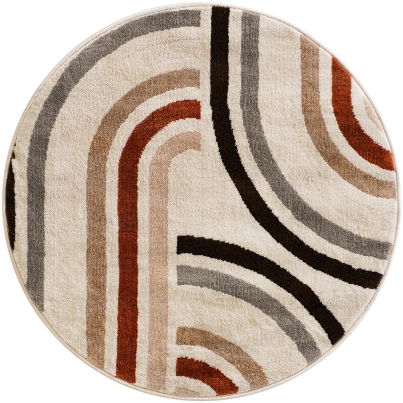 Parkes · Lines rug, ivory