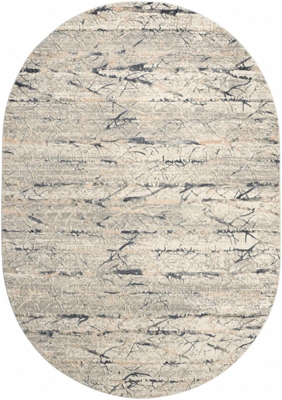 7' x 10' Zane · Abstract rug, gray