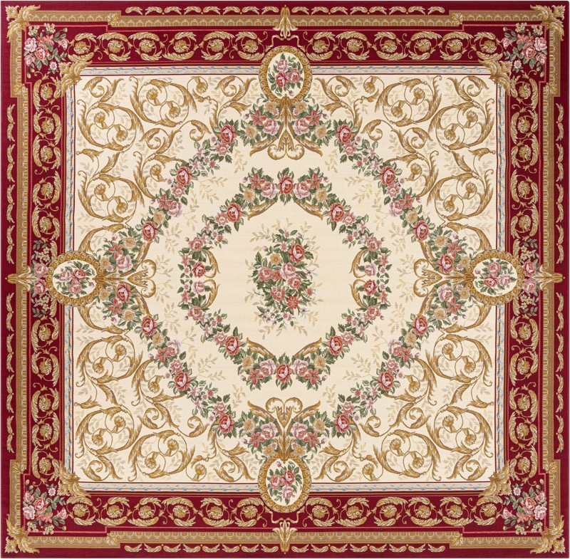 10' x 10' Lomax · Border Outdoor Rug