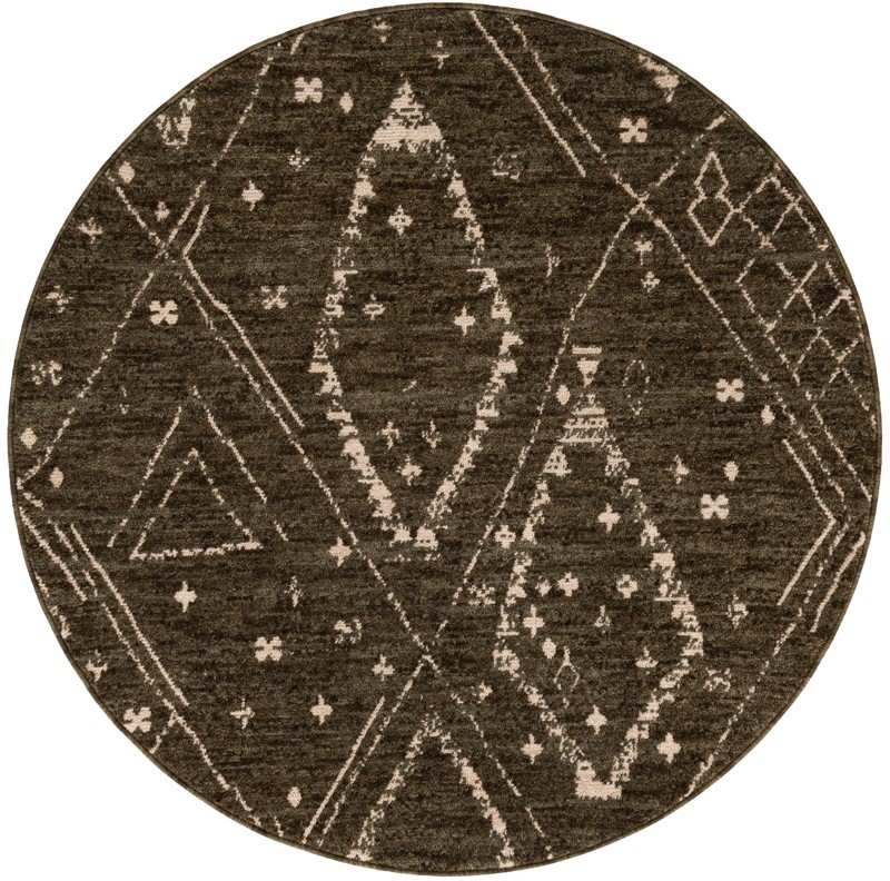 Ashford · Diamond rug, green