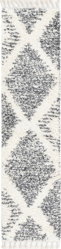 2' x 8' Cobble · Diamond Shag Rug