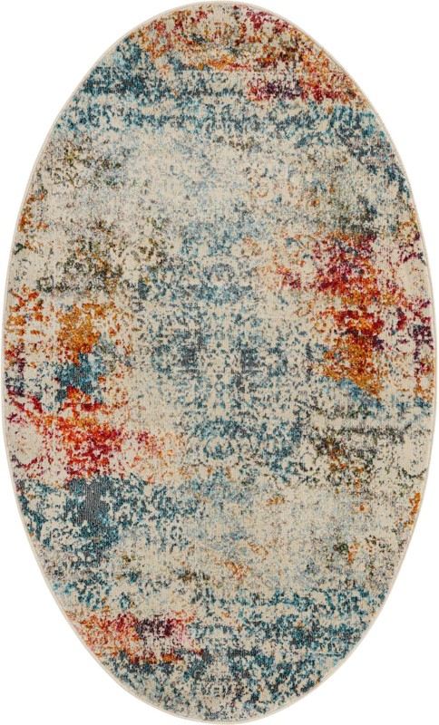 3' 3 x 5' 3 Mallow · Abstract rug