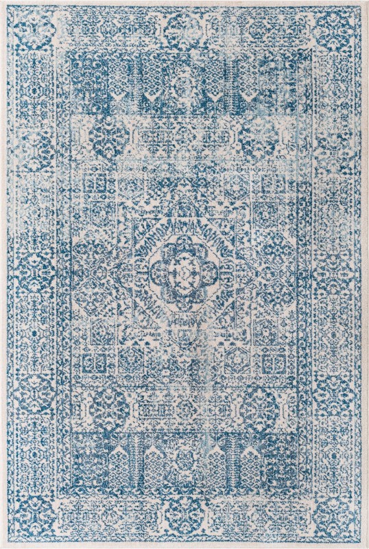 5' 3 x 7' 10 Beaman · Border rug