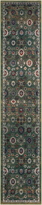 Ukiah · Border rug, fern green