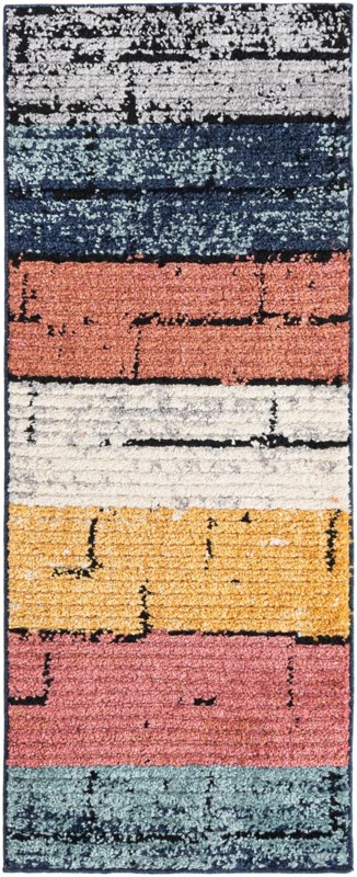 2' x 5' Gibbs · Lines rug, multi