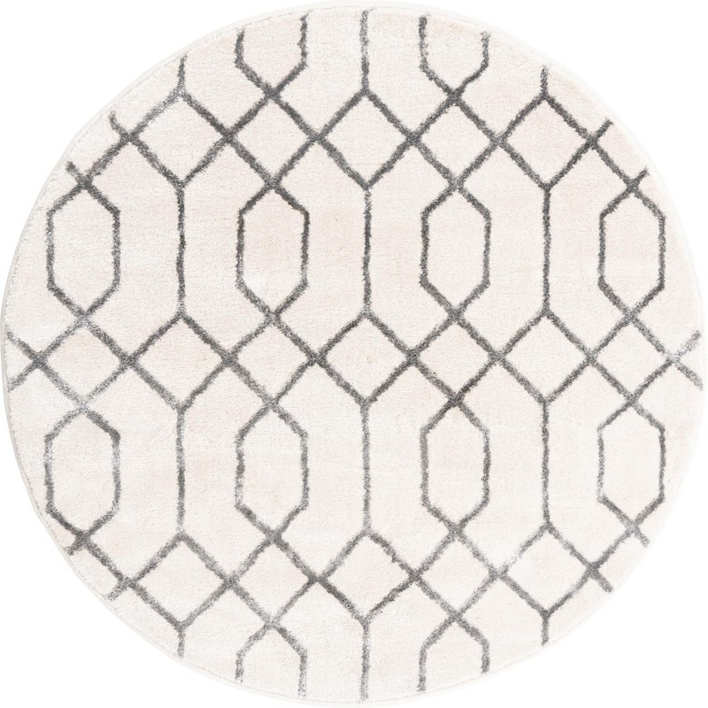 3' x 3' Cowley · Trellis rug