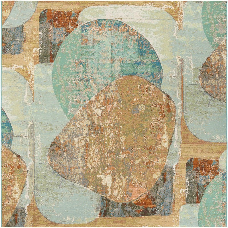10' x 10' Lomax · Abstract Outdoor Rug