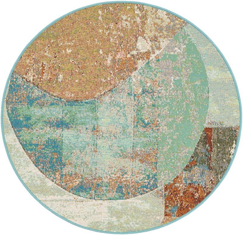 3' 3 x 3' 3 Lomax · Abstract Outdoor Rug