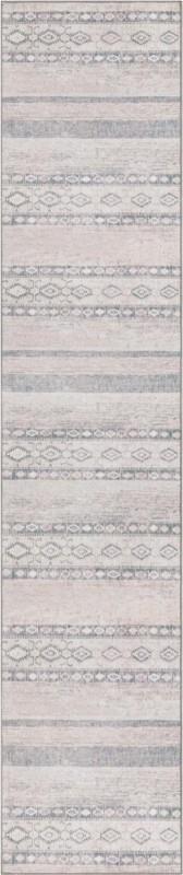 Dalton · Diamond Washable Rug, gray
