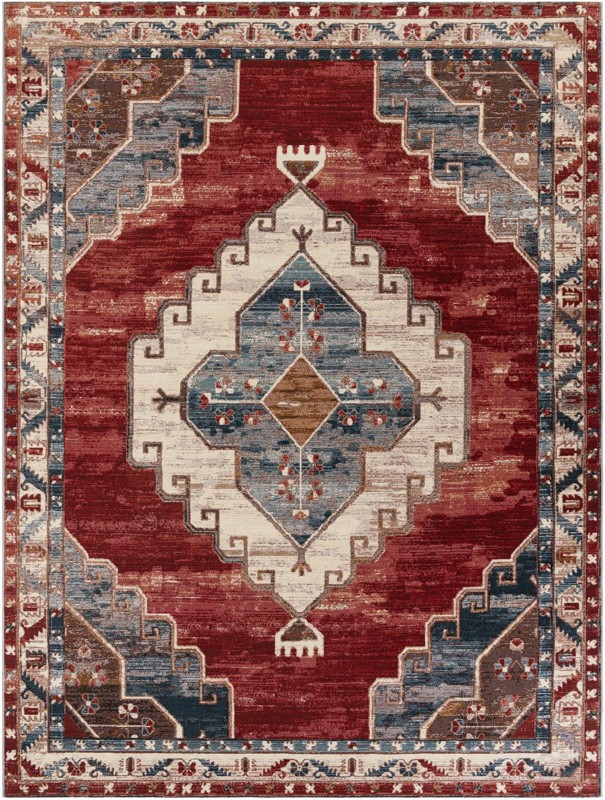 9' x 12' Lomax · Border Outdoor Rug