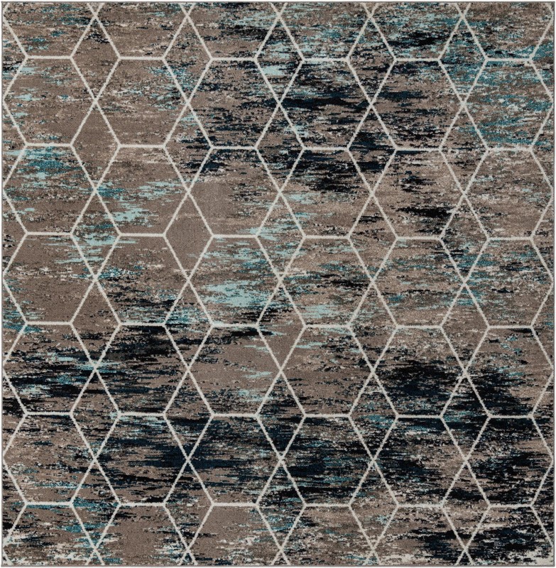 10' x 10' Galloway · Diamond rug