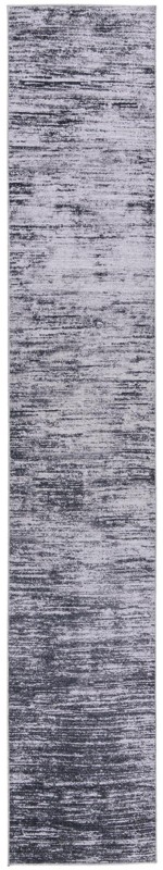 2' 6 x 14' Prewitt · Gradient lines rug, gray and ivory
