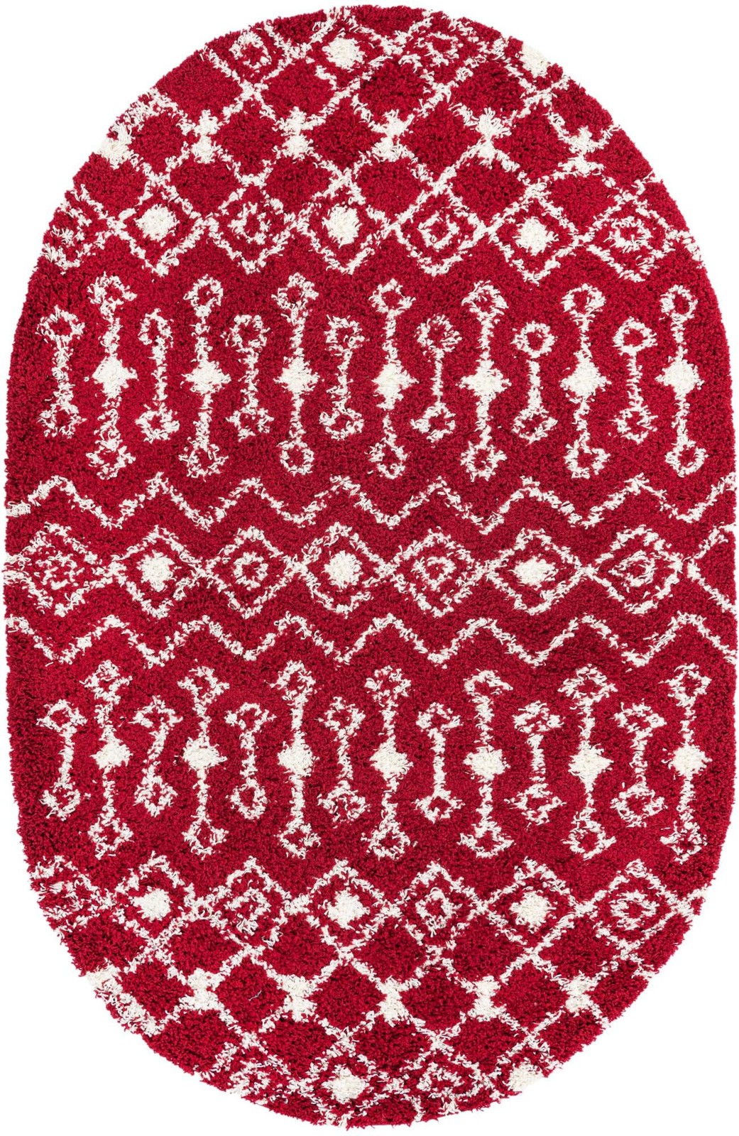 5' 3 x 8' Bayley · Chevron Shag Rug
