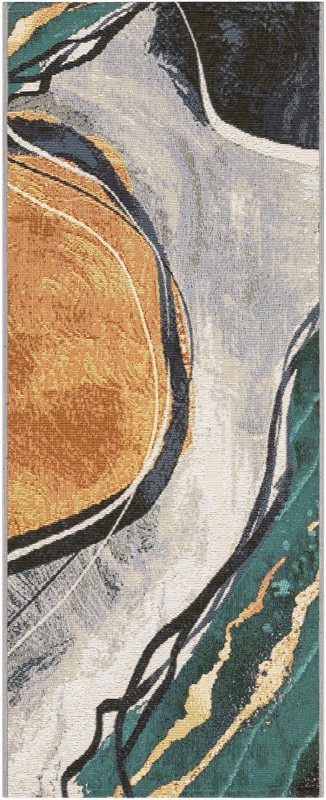 2' x 5' 1 Lomax · Abstract Outdoor Rug