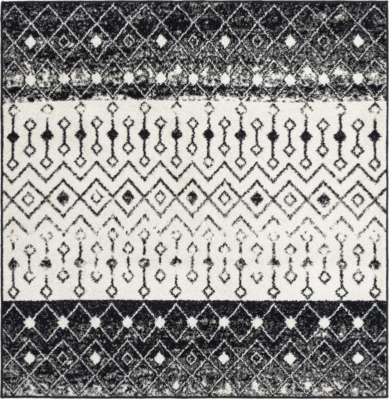 6' x 6' Vernon · Border rug
