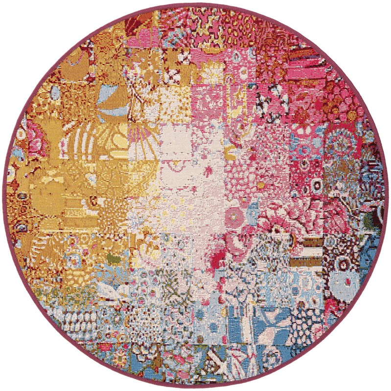 3' x 3' Plover · Patchwork Outdoor Rug