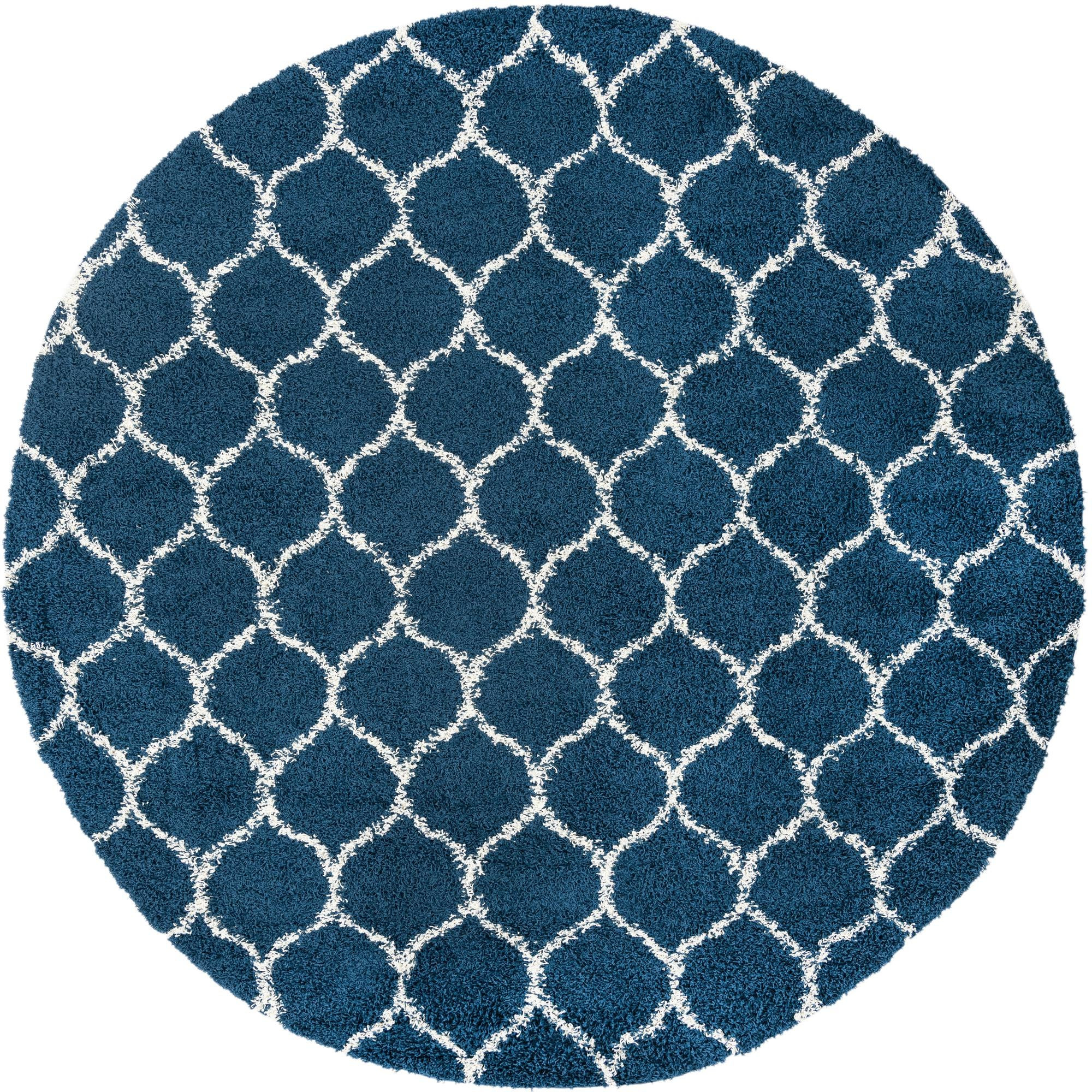 7' 10 x 7' 10 Barnett · Lattice Shag Rug