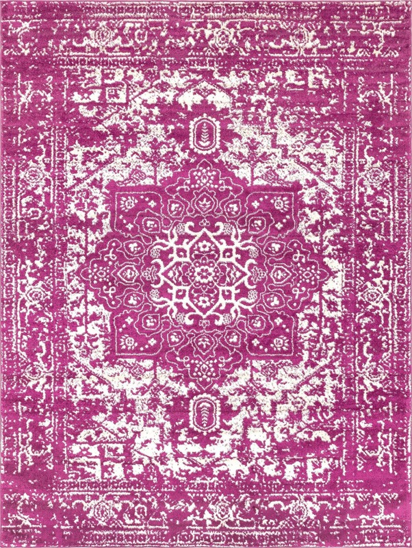Birch · Border rug, purple