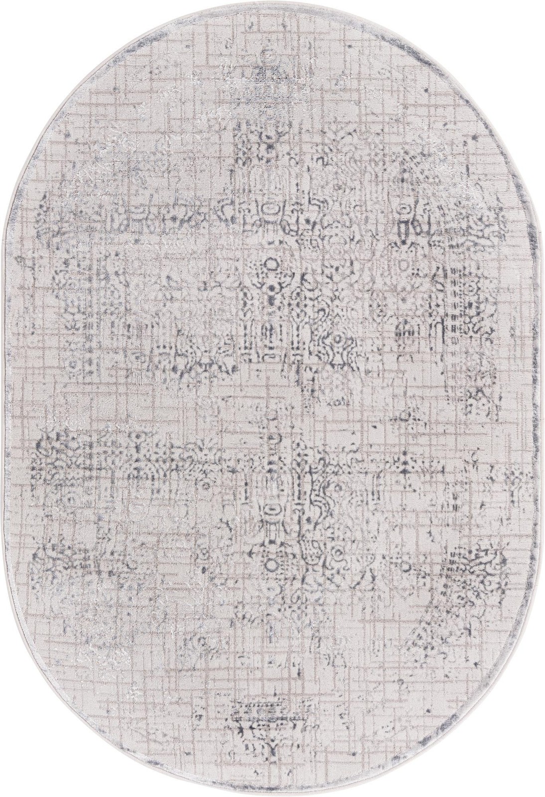 4' x 6' Ardmore · Lines rug, gray
