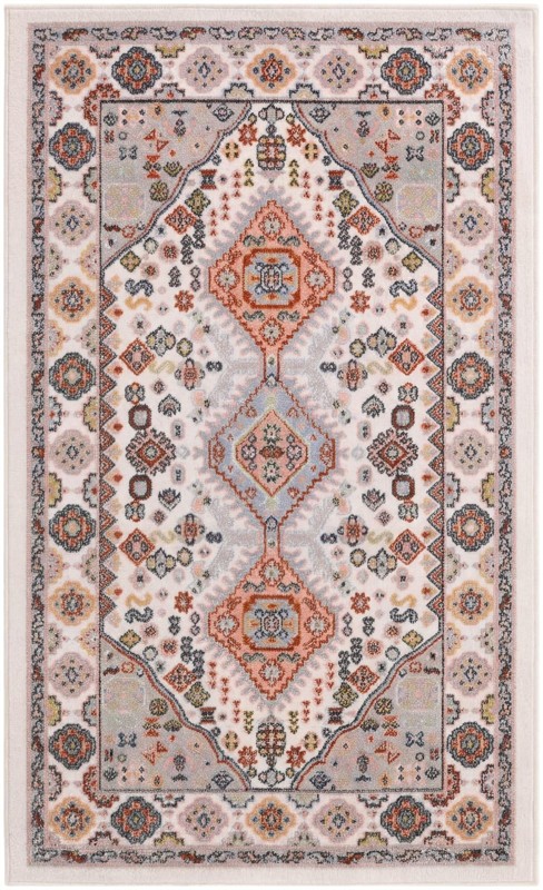 Middlebury · Border Washable Rug, ivory