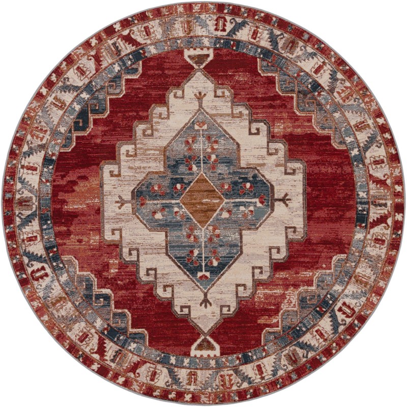 7' 10 x 7' 10 Lomax · Border Outdoor Rug