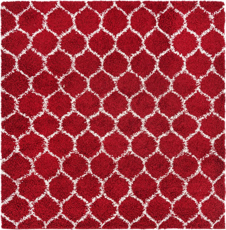 7' 10 x 7' 10 Barnett · Lattice Shag Rug