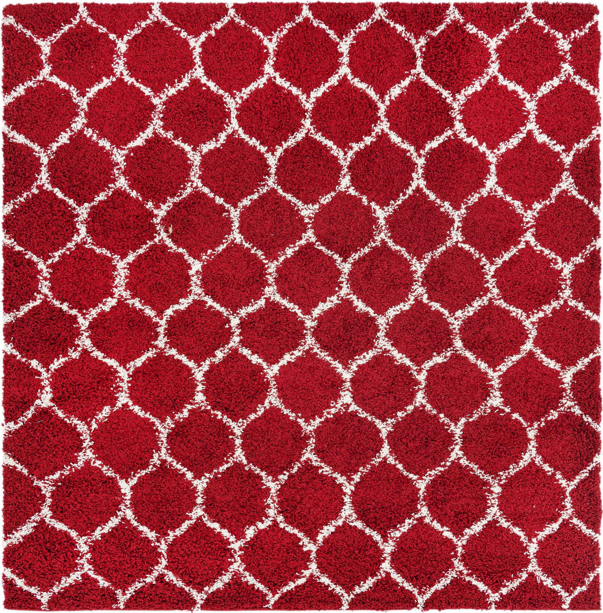 7' 10 x 7' 10 Barnett · Lattice Shag Rug