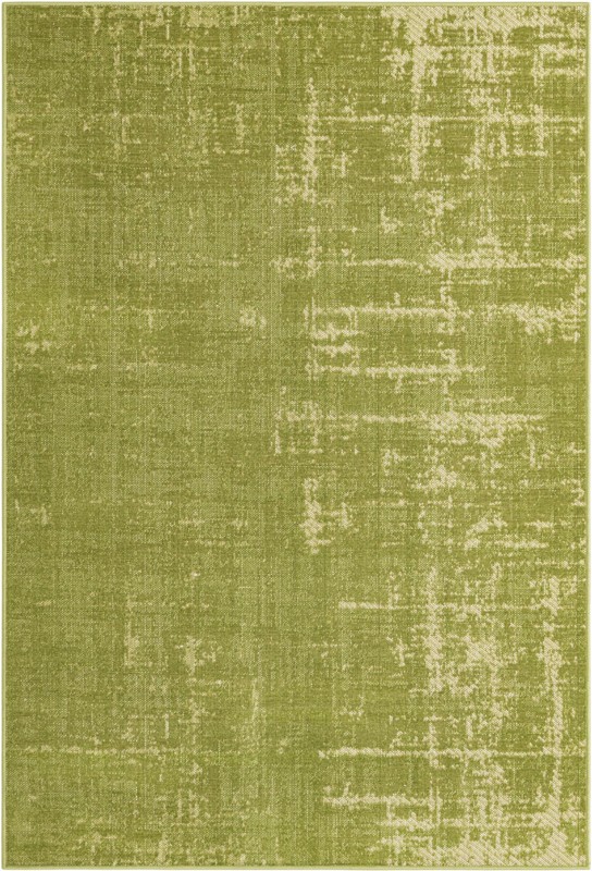 Byron · Abstract rug, green
