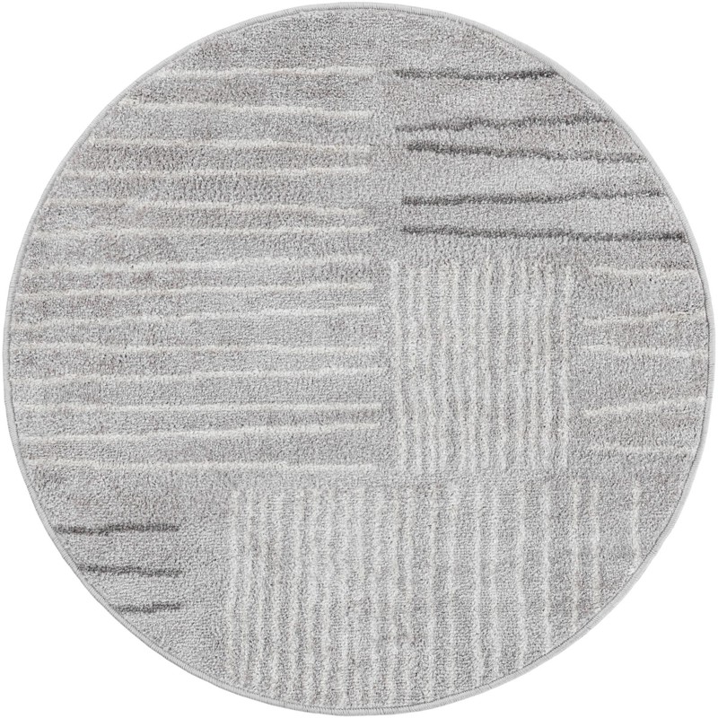 Bellingham · Geometric rug, gray