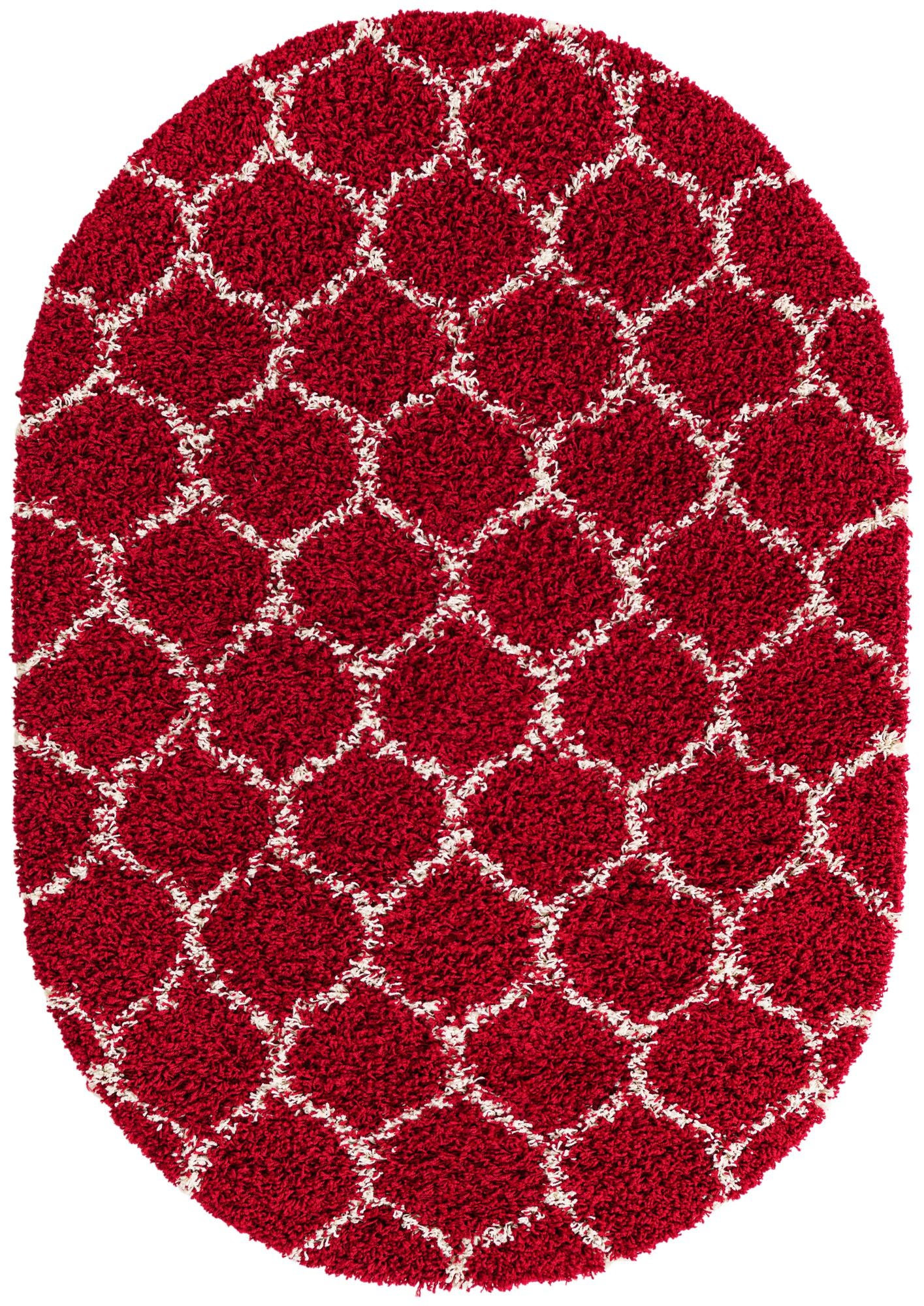 4' x 6' Barnett · Lattice Shag Rug