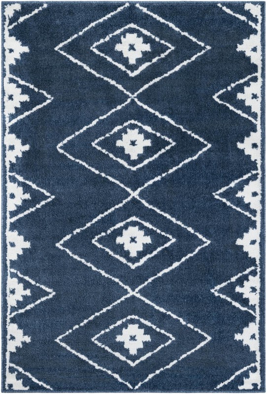 Sumac · Diamond rug, blue