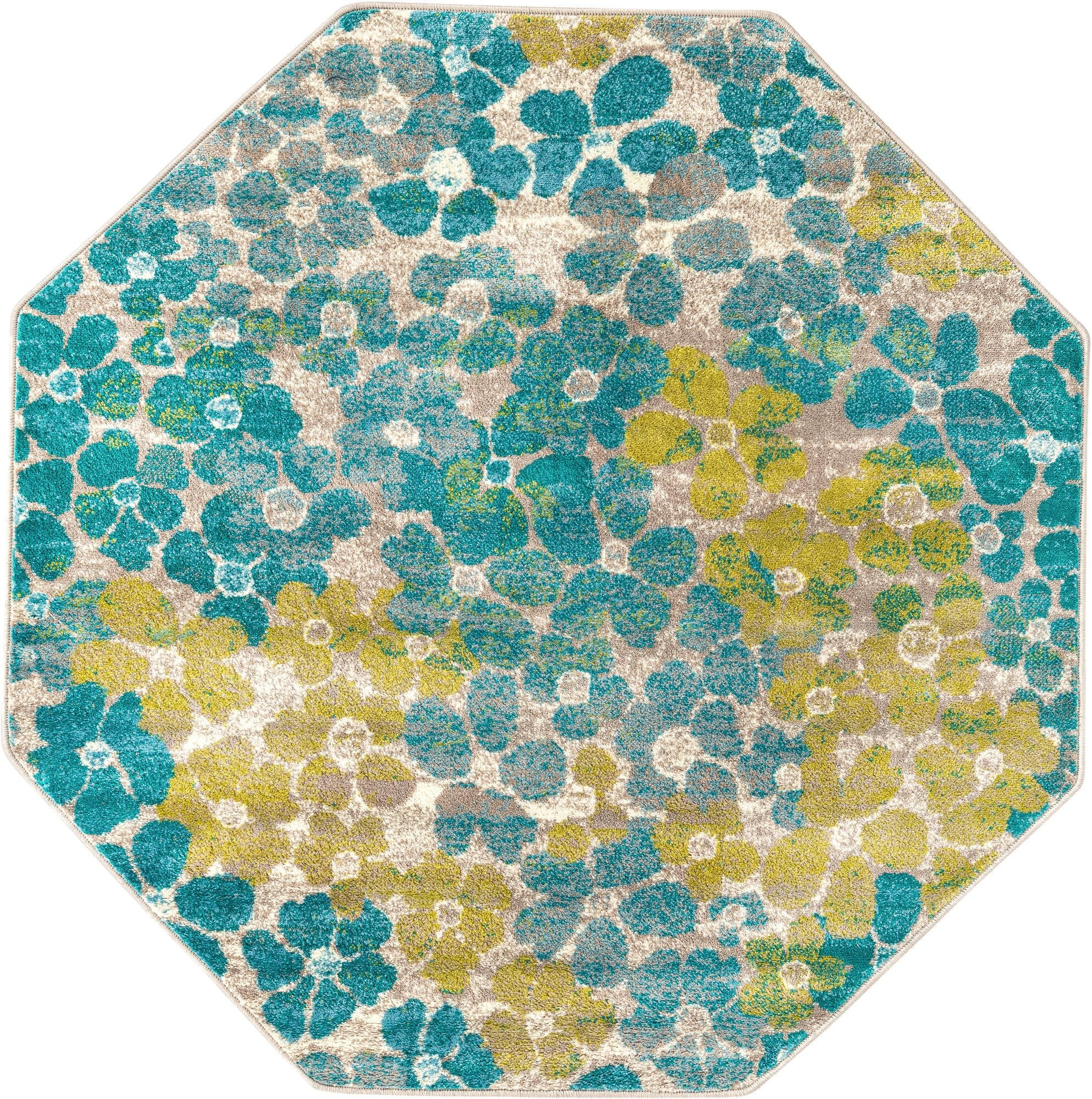 5' 3 x 5' 3 Portage · Floral / botanical rug