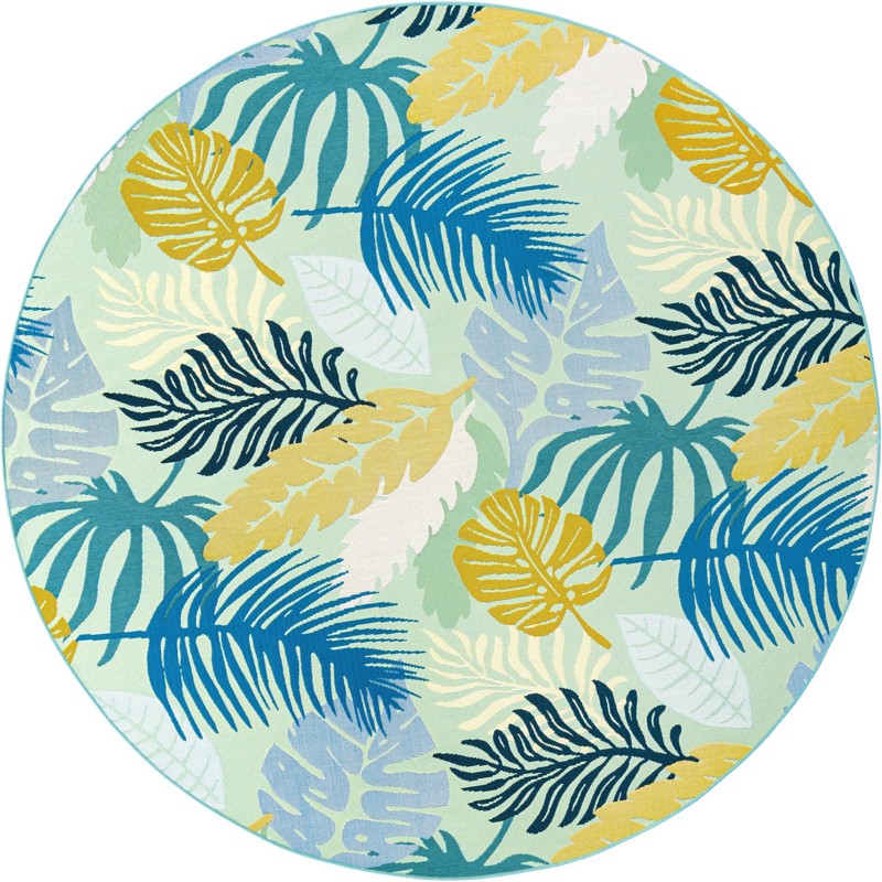 7' 10 x 7' 10 Lomax · Abstract Outdoor Rug