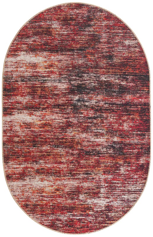 Prewitt · Abstract rug, rust red