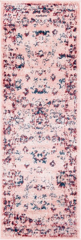 2' x 6' Appleby · Border rug, rose