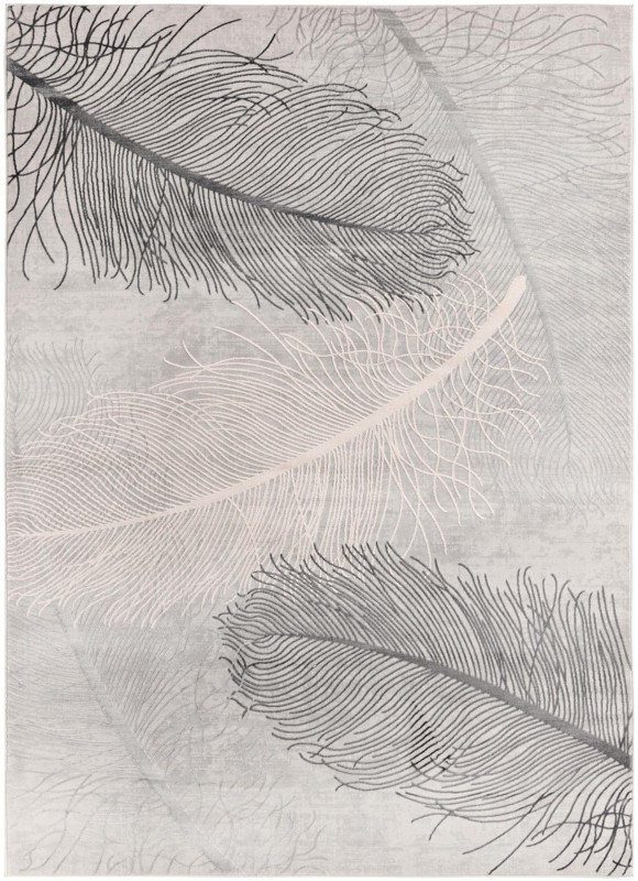 7' x 10' Chase · Abstract rug, gray