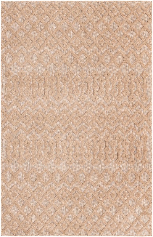 5' 3 x 8' Creed · Diamond Outdoor Rug, beige