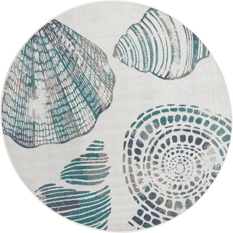 Darby · Pictoral Outdoor Rug, ivory