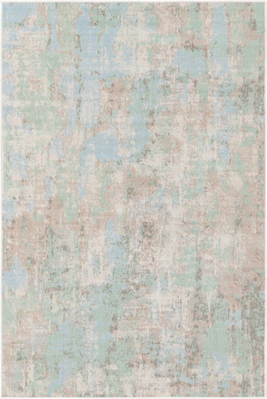 Westlake · Abstract rug, teal
