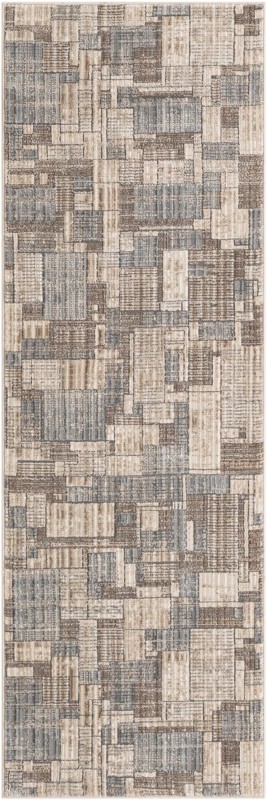 2' x 6' Donovan · Abstract rug, echo beige