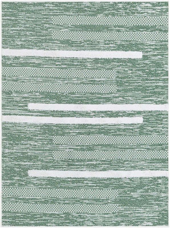 Hornsby · Abstract rug, green