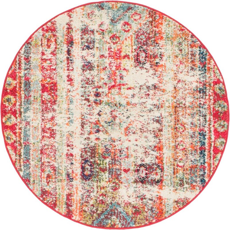 3' 3 x 3' 3 Darrow · Abstract Washable Rug