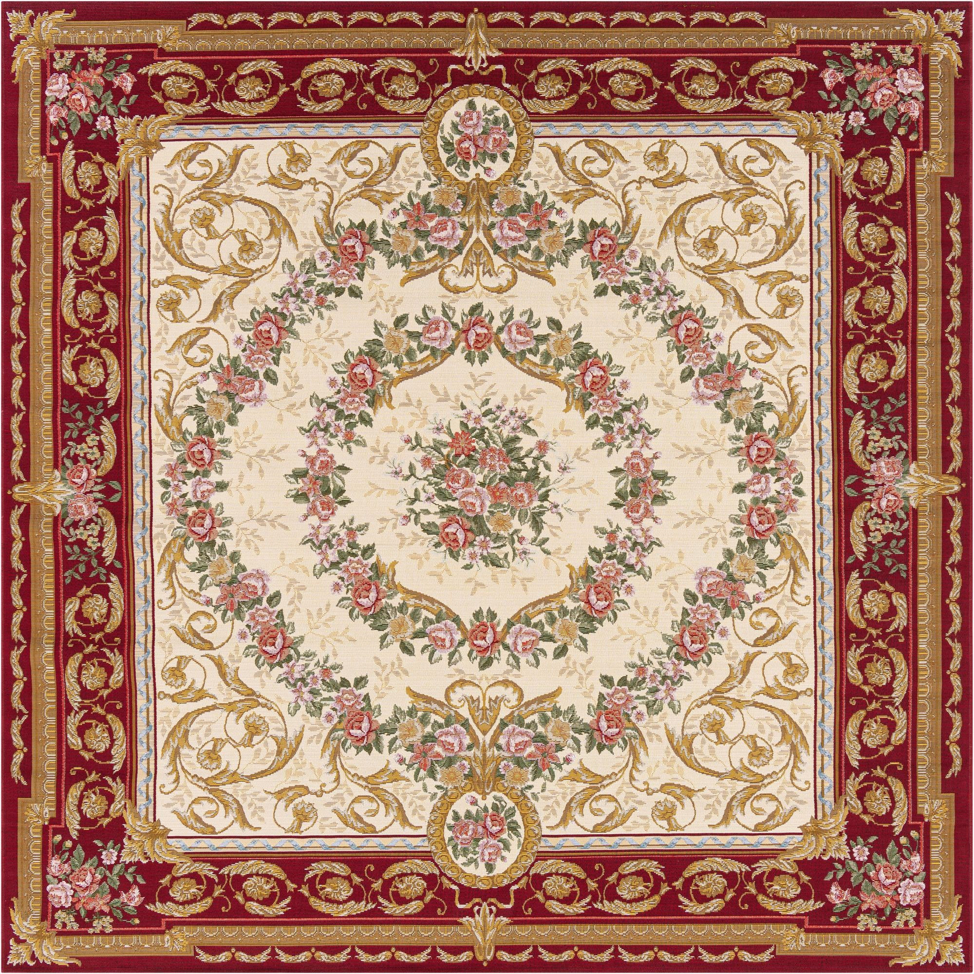 7' 10 x 7' 10 Lomax · Border Outdoor Rug