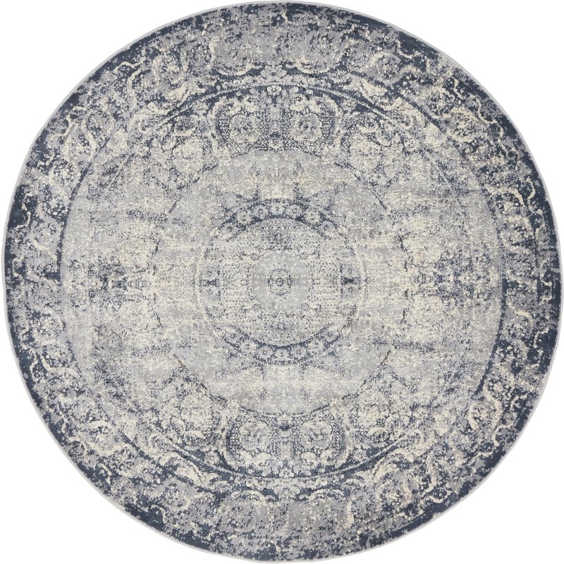 4' x 4' Mabel · Medallion rug