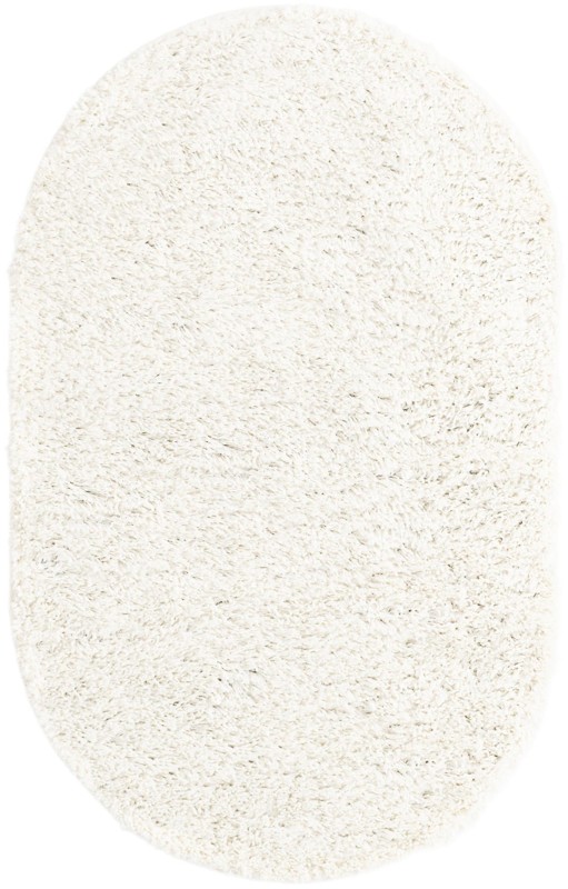 3' x 5' 3 Dunham · Solid Shag Rug, white