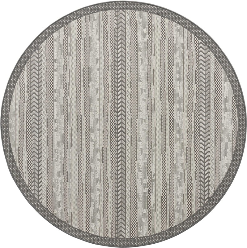 6' x 6' Fanshawe · Border Outdoor Rug